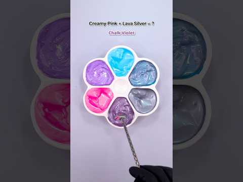 No Filters! Just Pure Color Mixing Magic🎨 #asmrcolormixing #oddlysatisfying #trendingnow