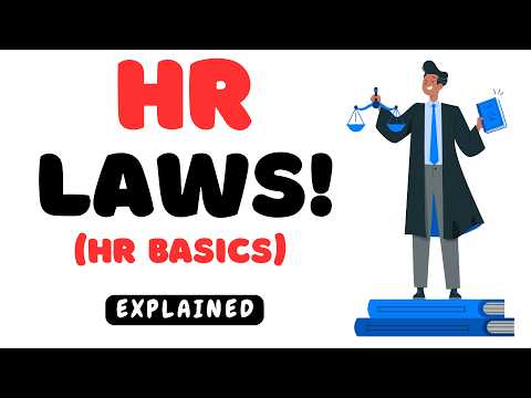 HR Laws You MUST Know! | HR Basics