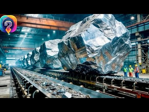 КАК изготавливают ВОЛЬФРАМ  — Несокрушимый металл, держащий цивилизацию вместе! Уникальные кадры!