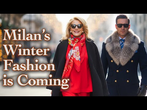 Italy’s Winter 2025 Fashion Starts in Milan. The Best Outfits for Cold Weather. Luxury Fashion Vlog
