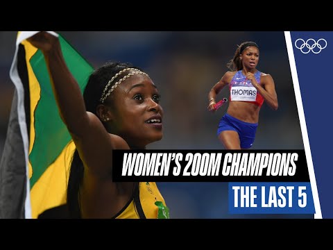 Last Five Women’s 200m Champions 🏆