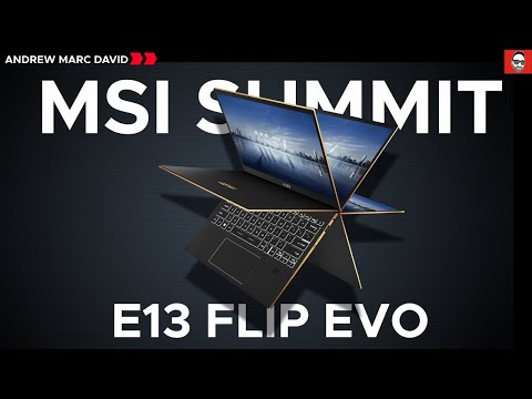 MSI Summit E13 Flip Evo (2023) REVIEW