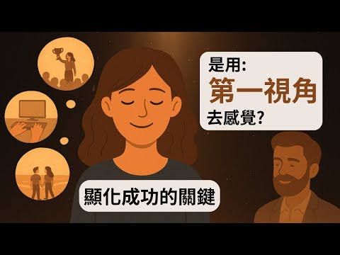 👉【第一視角才有效!】🎯 內維爾顯化法的「感覺技巧」拆解給你聽