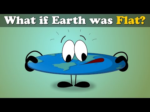 What if Earth was Flat? + more videos | #aumsum #kids #science #education #whatif