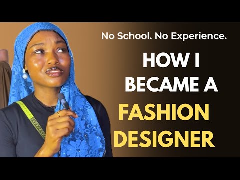 How I Became a Fashion Designer (No Fashion School, No Experience)