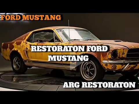“FULL RESTORATION: 1967 Ford Mustang Reborn from Total Wreck to Iconic Muscle Car!”