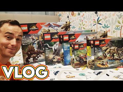 Exciting Delivery | NEW LEGO Dinosaurs | HUGE Annoyance & Setback!