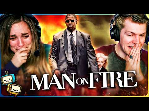 MAN ON FIRE Movie Reaction! | First Time Watch! | Denzel Washington | Dakota Fanning | Tony Scott