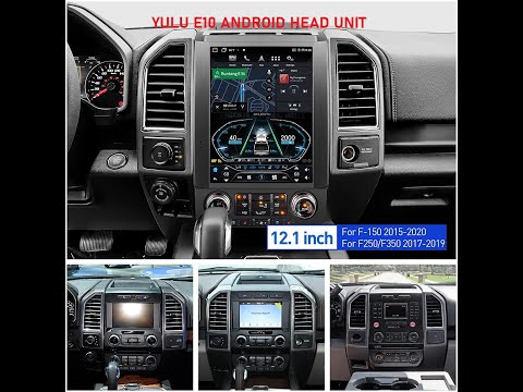 Ford F150 Android Radio Stereo System Yulu E10 Upgrade