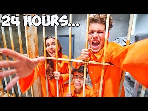 LOCKED IN PRISON FOR 24 HOURS CHALLENGE!