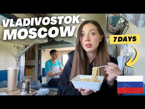 TRANS-SIBERIAN RAILWAY TRAVEL BEGINS! DAY 1-2 *Bye Vladivostok* 🇷🇺