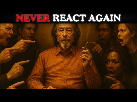 How To Never Get Angry or Bothered By Anyone | Alan Watts