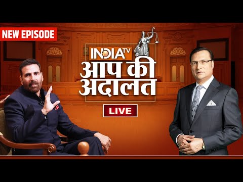 Akshay Kumar in Aap Ki Adalat LIVE | Jolly LLB 3 & Bollywood, Personal Life and Struggles | India TV