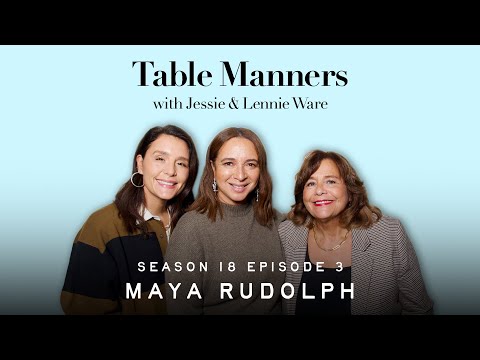 Maya Rudolph talks Loot, casting The Fonz, and working on SNL - Table Manners Podcast