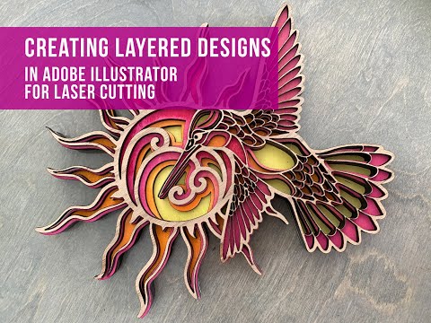 How to Create Layered Designs in Adobe Illustrator for Laser Cutting
