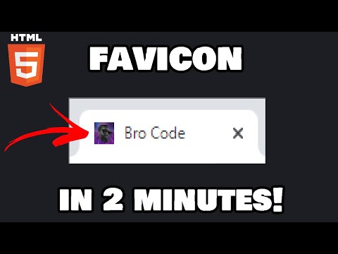 Learn HTML favicons in 2 minutes! 🗿