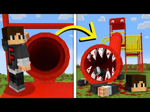 Using SLIDE EATER to Fool My Friends in Minecraft