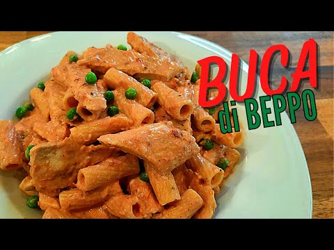 How to make BUCA di BEPPO'S | Spicy Chicken Rigatoni