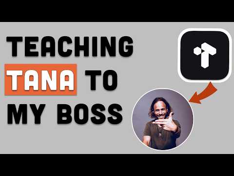 Teaching My Boss Tana