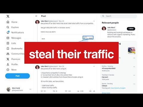 How to perform an SEO HEIST using ChatGPT