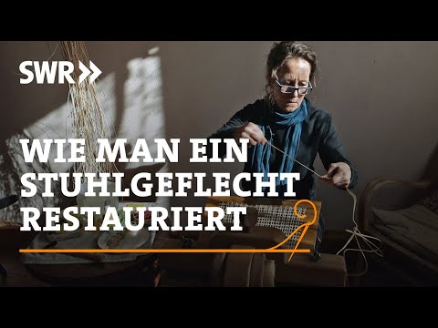 How to restore a chair wickerwork | SWR Craftsmanship