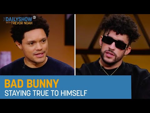 Bad Bunny - Getting Into Acting, Staying True to Who He Is & Training for the WWE | The Daily Show
