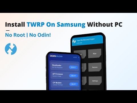 How to Install TWRP on Samsung Without PC (2025) | No Root, No Odin