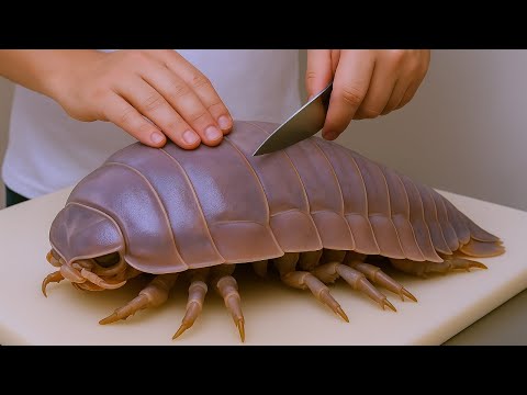 Unbelievable Giant Sea Beetle – Tastes Like Lobster? Must-Try Seafood Dish!