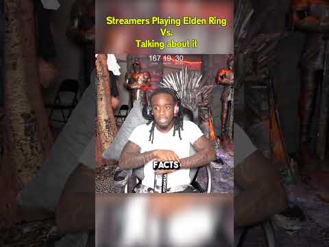 Playing Elden Ring Vs. Talking about it