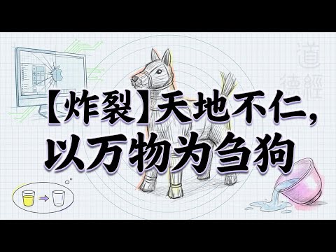 天地不仁以万物为刍狗 | 彻底看懂道德经的天道真相 | 如果历史可以假设
