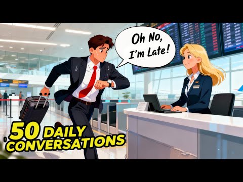 50 Simple Daily English Conversations for Beginners | Everyday English (A1–A2)