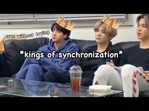 bts aka the kings of synchronization 👑