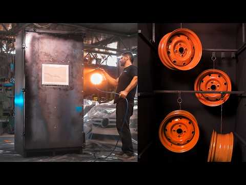 I Built a Powder Coating Oven For The First Time