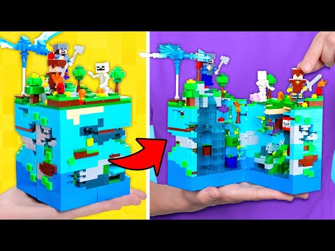 Can Sam and Sue Beat the Ender Dragon?! 🐉 Minecraft Fortress Build