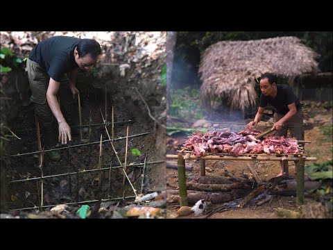 FULL VIDEO: From Trap to Table – A Month of Food from One Wild Boar