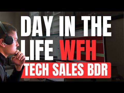 Day in the Life of an SDR | SaaS Business/Sales Development Rep Daily Routine | SDR/BDR