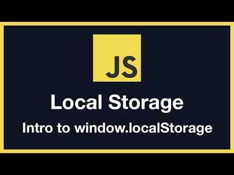 JavaScript Local Storage Introduction