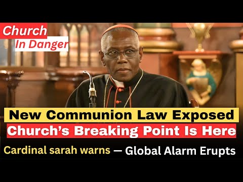 Church in Shock! New Communion Law Uncovered — Cardinal Sarah Issues a Grave Warning to the World