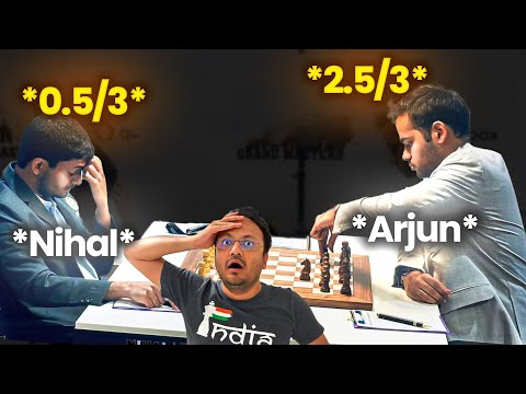 The most amazing Rook vs Knight Endgame | Nihal Sarin vs Arjun Erigaisi | Chennai GM 2025