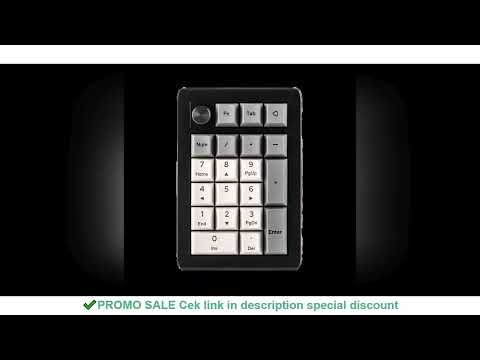 EPOMAKER EK21 VIA 20% Gasket Wired/Bluetooth/2.4Ghz Wireless NKRO Numpad Aluminum Alloy Knob 1000mAh