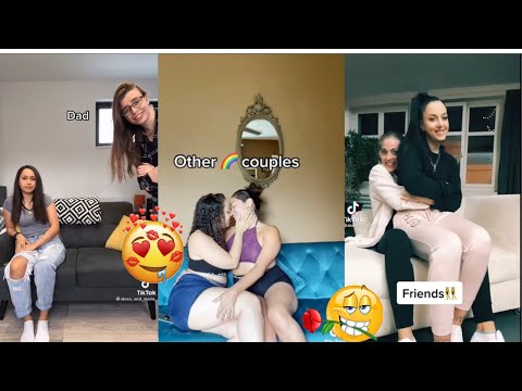 How We Act Around Different People | Lesbian Couples