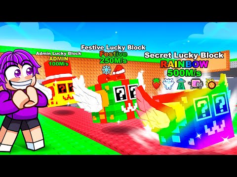 $0 to $1 Trillion Using Only Lucky Blocks!