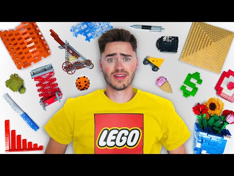 100 LEGO Builds in 24 Hours!