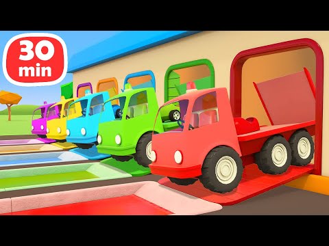 Car cartoons for kids. Helper cars cartoon full episodes. Learn colors & Car cartoon for kids.