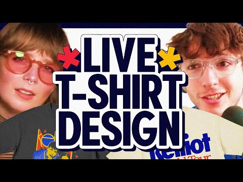 design some merch with kel and elliot!