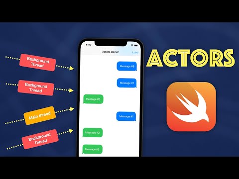 How do Actors work in Swift?