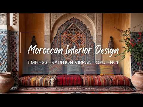Moroccan Interior Design Ideas: Timeless Tradition with a Bohemian Touch to Vibrant Opulence