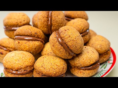 Classic Italian Christmas Cookies That Melt in Your Mouth 🎄So Delicious! Baci di Dama Recipe 🍪