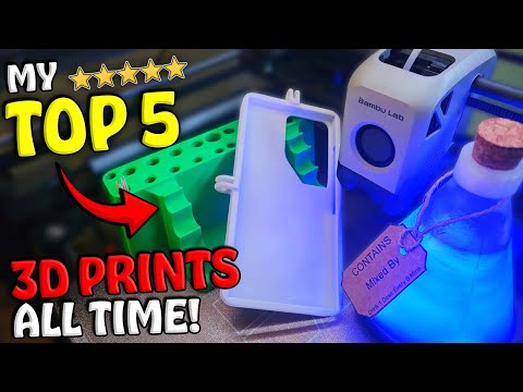 My TOP 3D Prints of ALL TIME! - So Far...