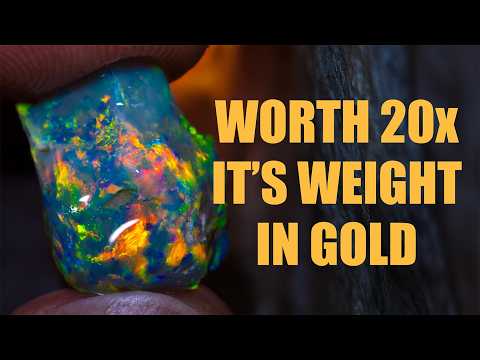 $2000 Uncut Gem Rough Opal - Straight From a New Mine!